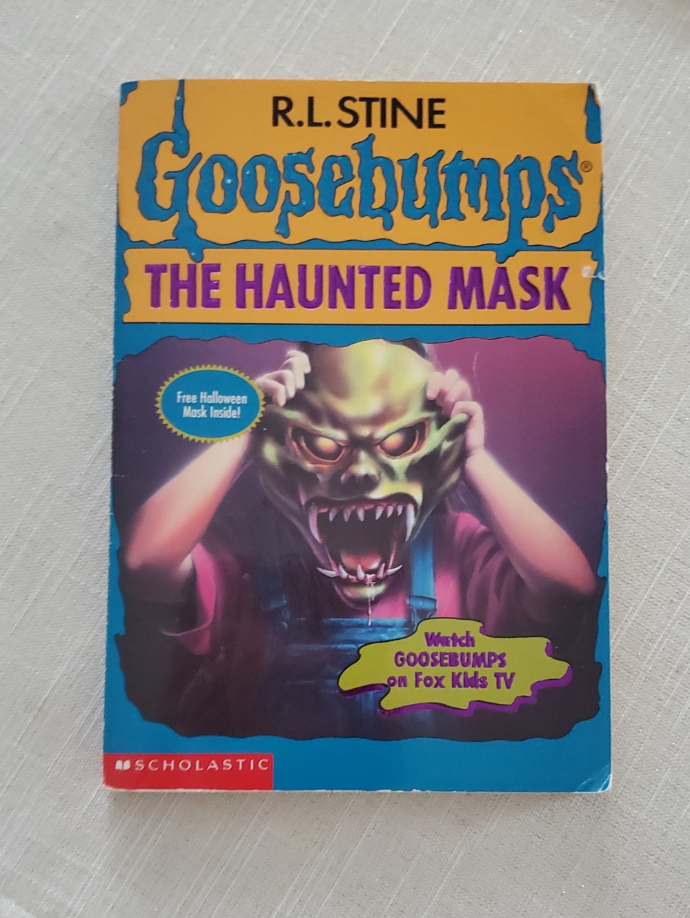 FIRST EDITION ORIGINAL GOOSEBUMPS 'THE HAUNTED MASK' 1993 #11